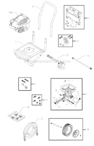 Part Location Diagram of 312393GS Briggs and Stratton Axle